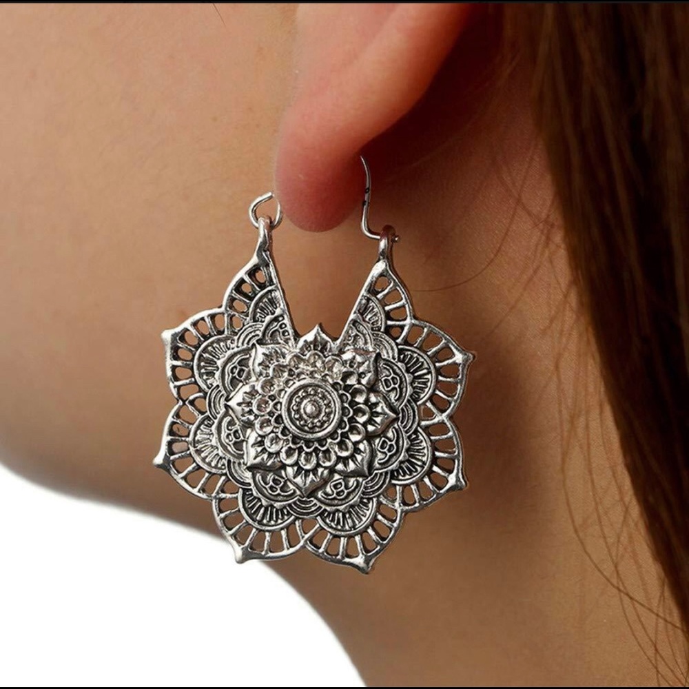 Bohemian Mandala Earrings